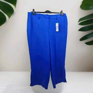 NEW blue smart trousers by yours women size 18 W36 L28 - Picture 1 of 5