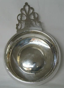 Manija de ojo de llave grande de plata esterlina Richard Dimes - Imagen 1 de 9
