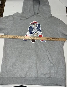 New England Patriots Nike Logo Pullover Hoodie Throwback Retro Large Pro Line - Bild 1 von 6