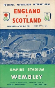 ENGLAND v Scotland (Home International @ Wembley) 1955 - Picture 1 of 1