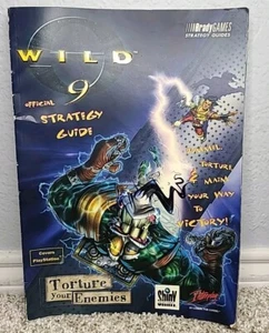 Official Wild 9 Strategy Guide by BradyGames Staff (1998, Trade Paperback) - Foto 1 di 2