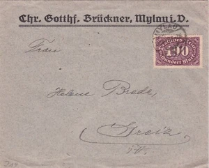 Dt.Reich , 1923, Infla , Mylau - Bild 1 von 1