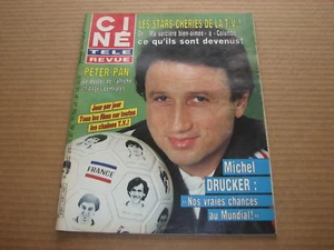 *** Ciné Revue *** 1986 n° 13 du 27/03 - Michel Drucker / Aznavour / Peter Pan - Picture 1 of 1