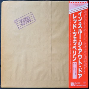 Led Zeppelin In Through The Out Door Japan Vinyl LP w OBI P-10726N - Picture 1 of 7