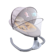 Remote Electric Baby Swing Cradle Rocker Chair Bouncer Seat Infant Music Seat 
