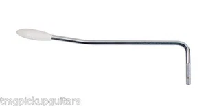 Palanca de trémolo brazo de trémolo brazo cromado con rosca métrica 5mm + tapa blanca - Imagen 1 de 1