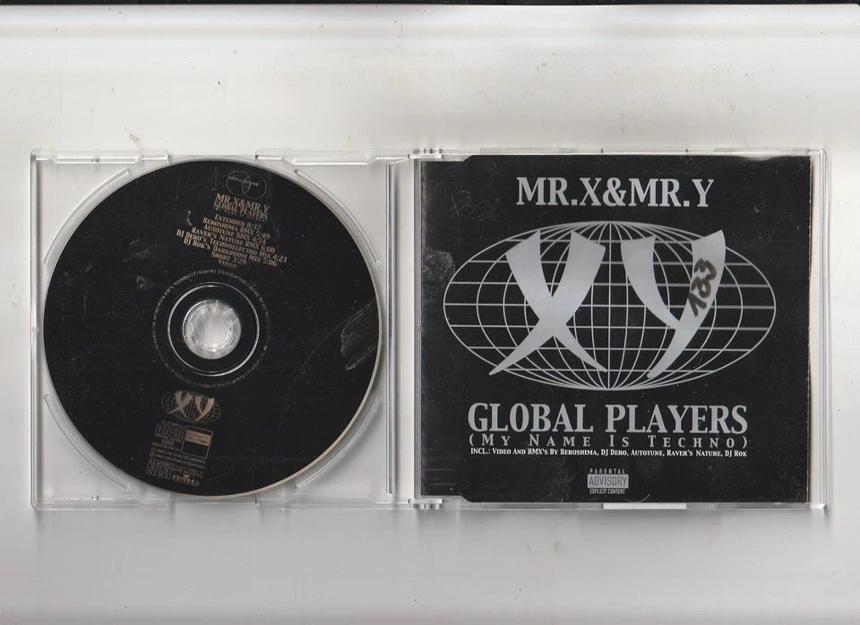 Global Players (My Name Is Techno) von Mr.X & Mr.Y | CD  Zustand sehr gut - Bild 1 von 1