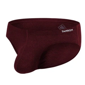 ZONBAILON Ropa Interior Para Hombre Sexy Mejorado Sobresaliente Alto Elástico Nylon Calzoncillos - Imagen 1 de 36