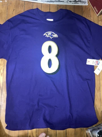 Lamar Jackson Men's Size XL  Football Tshirt Nfl Team Apparel Baltimore Ravens Cover