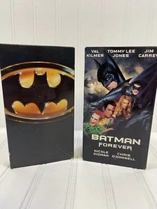 Batman and Batman Forever VHS Warner Bros Home Video - Picture 1 of 14