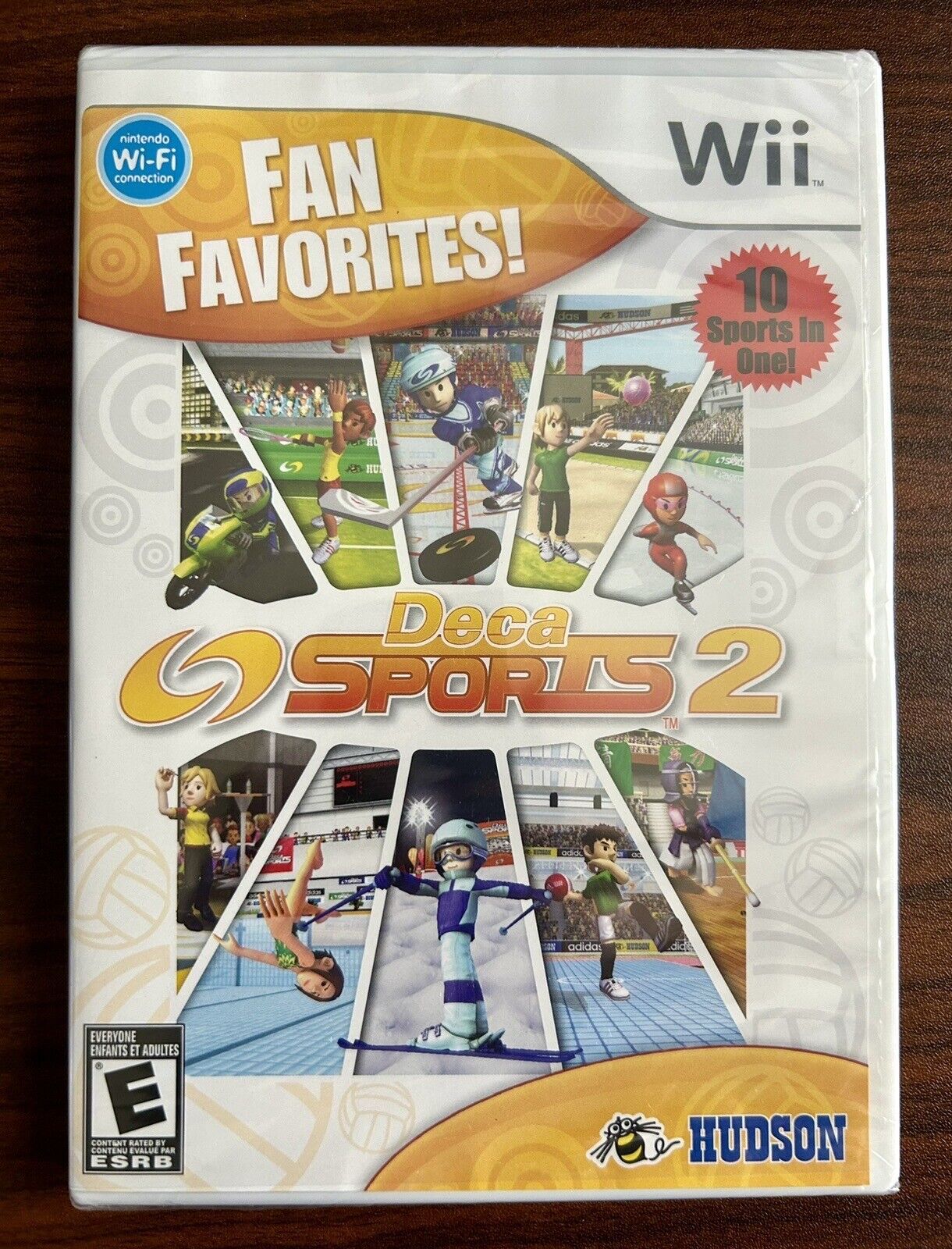 Deca Sports 2 (Nintendo Wii, 2009) New Factory Sealed - Cover Variant