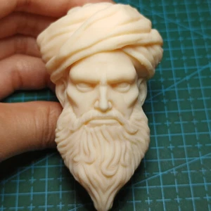 1:12 Dhalsim Kopf Skulptur geschnitzt für 6" männliche Actionfigur Körperspielzeug - Bild 1 von 7