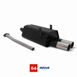 BMW E36 320i/323i Tłumik sportowy 2x76mm RL-Design 6 cylindrów - Zdjęcie 1 z 1