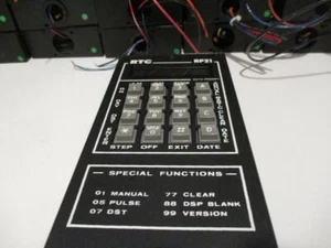 ONE USED RTC MANUFACTURING TIME SWITCH KEYPAD CONTROL AR21 - Picture 1 of 1