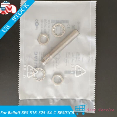 For Balluff BES 516-325-S4-C BES01C8 Inductive Proximity Sensor PNP 10-30VDC 2mm