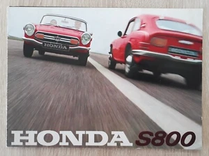 Honda S800 Coupe Brochure 1967 - Picture 1 of 4