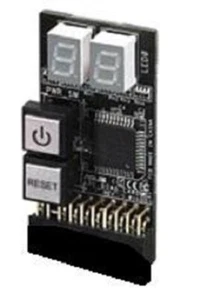 Asus Diagnose Card external C.P.R. LED CPU Parameter Recall Reset CPR LCD Poster - Afbeelding 1 van 1