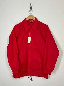 Sportsmaster Unlined Full Snap Nylon Coaches Sideline Jacket - S / M - Picture 1 of 4
