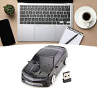 (Black)Car Mouse Cute Computer Mouse 2.4G Wireless Stable Connection For Gaming
