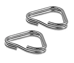 Kood 2 x Triangular Split Rings (pair) for Camera Straps D-Ring Connectors Sony - Picture 1 of 3