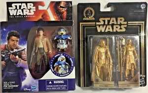 Star Wars Commemorative Edition: Kylo Ren & Rey Figures & Poe Cameron Figure - Bild 1 von 10