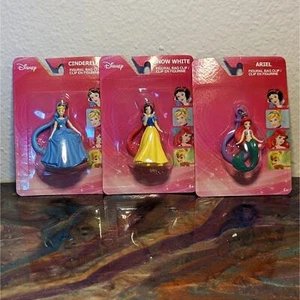 Disney Princess Bag Clips-Snow White, Ariel, Cinderella Set of 3 - Picture 1 of 6