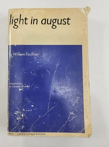 William Faulkner LIGHT IN AUGUST Modern Library College Edition 1968 - Imagen 1 de 5