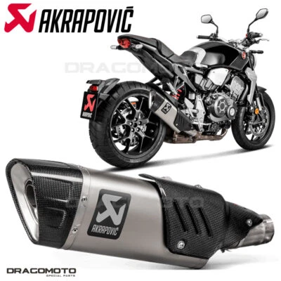 HONDA CB 1000 R 2018-2023 Scarico AKRAPOVIC Titanio S-H10SO20-HAPLT Foto 1 de 4