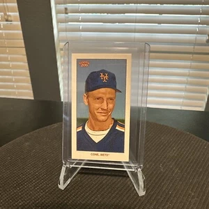 2023 Topps T-206 Low Series DAVID CONE ~ Interleague Logo Rückseite SSP/SP Mets PR/5 - Bild 1 von 2