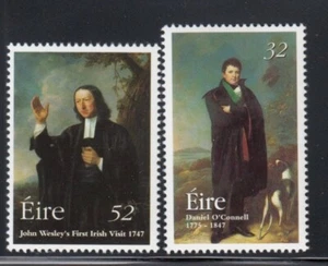 IRLAND Daniel O'Connell & John Wesley postfrisch Set - Bild 1 von 1