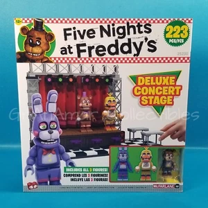 FNAF Five Nights at Freddy's DELUXE CONCERT STAGE Construction Set McFarlane NEW - Picture 1 of 15