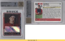 2005 Topps Chrome Update & Highlights Jay Bruce #UH222 BGS 9 MINT Auto