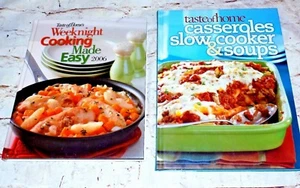  2 TASTE OF HOME Made Easy 2006 Cookbook Casseroles Slow Cooker Soups Recipes  - Bild 1 von 8