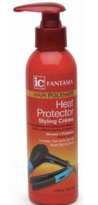 FANTASIA HAIR POLISHER Heat Protector Styling Creme 178 Ml - 6 Oz FREE SHIPPING  - Image 1 of 2