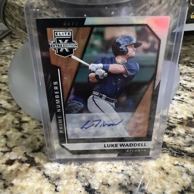 Luke Waddell Elite Extra Auto Prime Numbers 03/69 #157 2021 - Image 1 of 3
