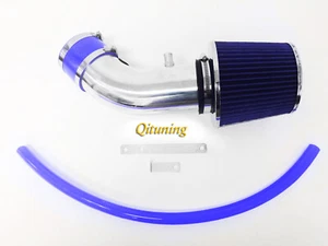 Blue Air Intake System Kit + Filter For 2012-2014 Chrysler 300C SRT8 6.4L V8 - Foto 1 di 1