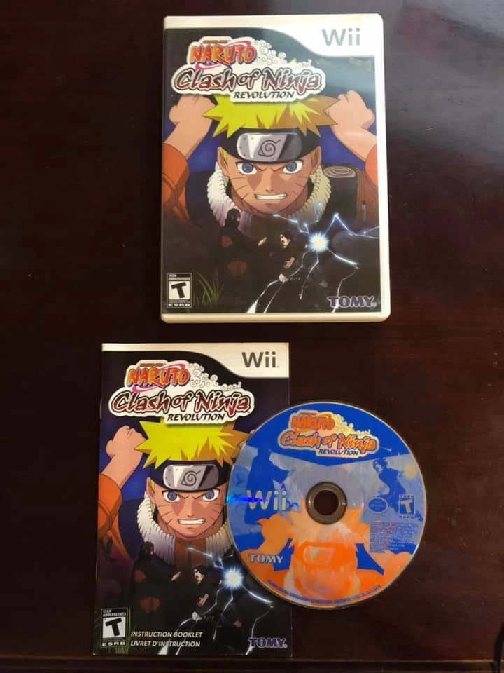 Naruto: Clash of Ninja Revolution (Nintendo Wii, 2007) - COMPLETE - Image 1 of 1