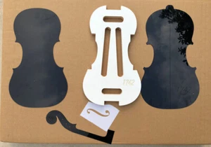 Nuevo Kit Herramientas para Fabricar Violín 4/4 Stradivari 1742 Año Cuello/F Agujero Templeta Molde - Imagen 1 de 4