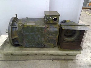 Siemens 1P-7-84-9EL040DK8-Z 78 Kw DC Motor 2500 Rpm 340V 171 Amp - Picture 1 of 8