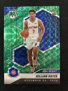 2020-21 Mosaic NBA Debut Reactive Green Prizm Killian Hayes #270 - Imagen 1 de 2