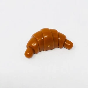 33125 LEGO Food CROISSANT w/ Rounded End Bread Kitchen DARK ORANGE (1) - Picture 1 of 1