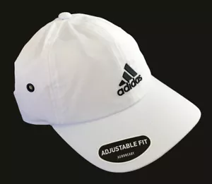 Adidas Superlite Aeroready Kappe Mütze Tennis Laufen Freizeit Weiß Anpassbar Unisex - Bild 1 von 4