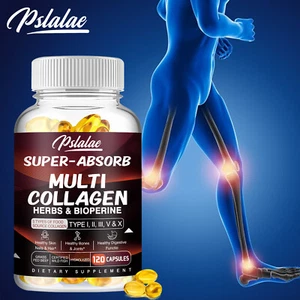 Multi Kollagen 2000 mg - Typ I, II, III, V, X - Anti-Aging hydrolysiertes Kollagen - Bild 1 von 10