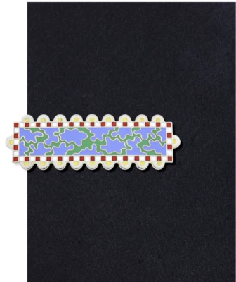 Винтажный ACME Studio «Вода» галстук бар на MEMPHIS дизайнер GEORGE SOWDEN - новый - Изображение 1 из 2