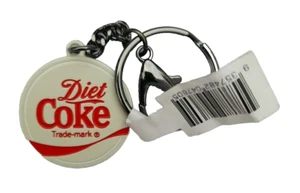 OFFICIAL UK DIET COKE KEYCHAIN KEYRING 2021 THE COCA-COLA COMPANY NEW! - Picture 1 of 2