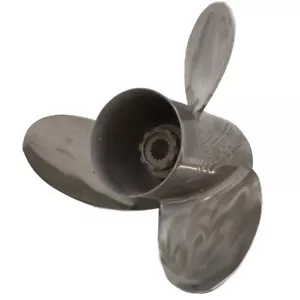 Mercury Laser II Boat Propeller 48-16545A46 | LH 13 7/8 x 21P SS - Picture 1 of 6