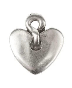 Ciondolo a catena "Cuore", H 2,3 x L 2,5 cm - Foto 1 di 1