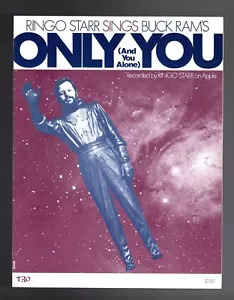 Beatles (Ringo) "Only You" 1974 US TRO Music primera edición hoja única - Imagen 1 de 2