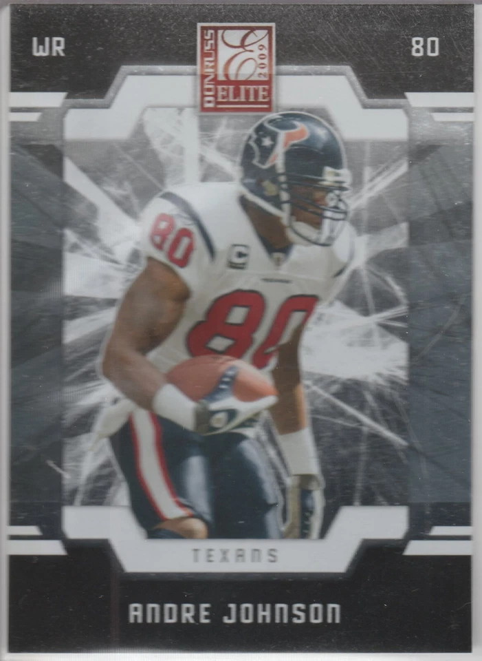 2009 Donruss Elite #40 Andre Johnson Houston Texans Miami - Image 1 of 1