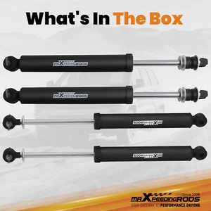 Front 3" Rear 4" Lift Shocks For Jeep Cherokee XJ 2WD 4WD 1984-2001 - Picture 1 of 12